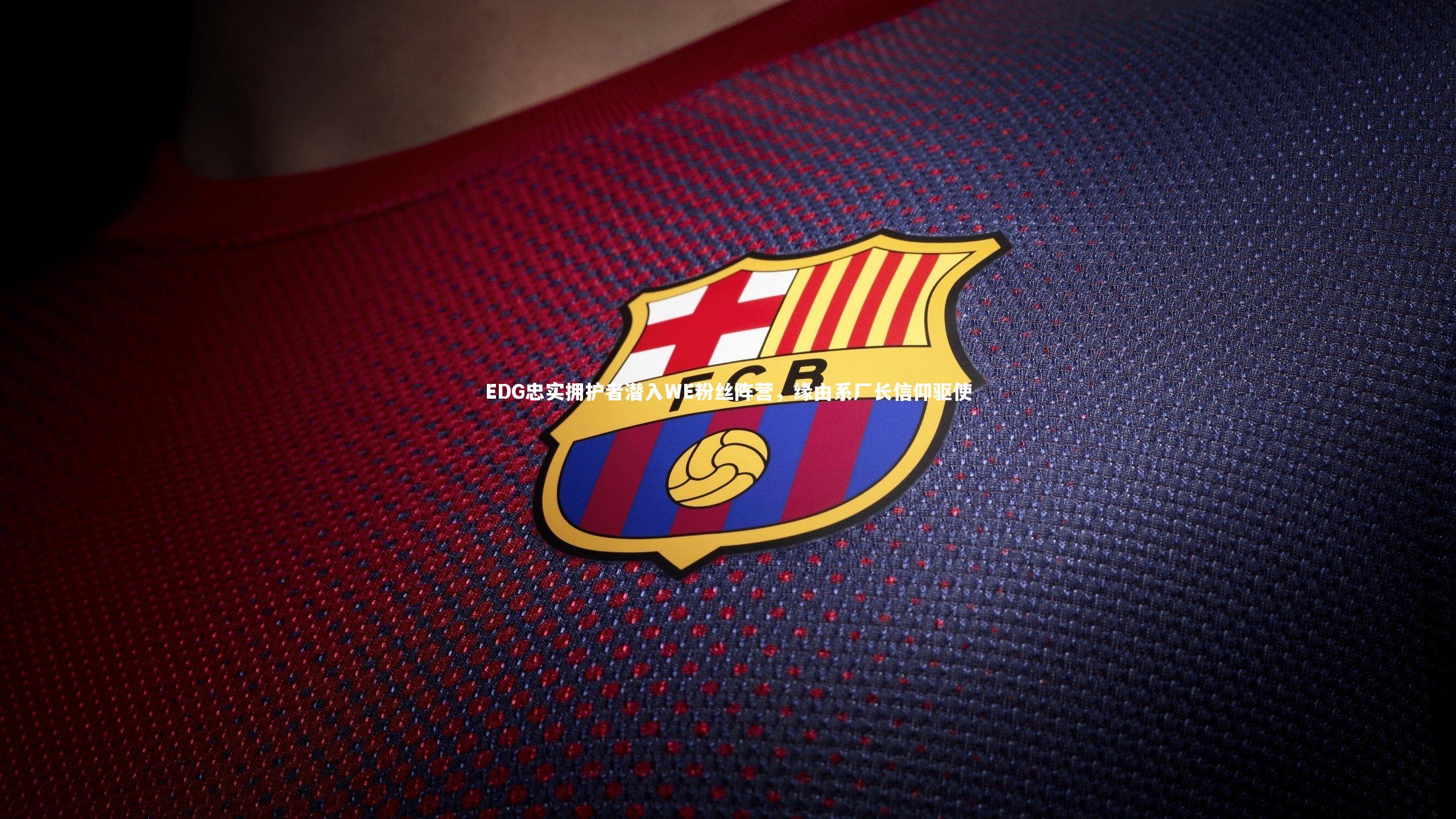 B体育|EDG忠实拥护者潜入WE粉丝阵营，缘由系厂长信仰驱使